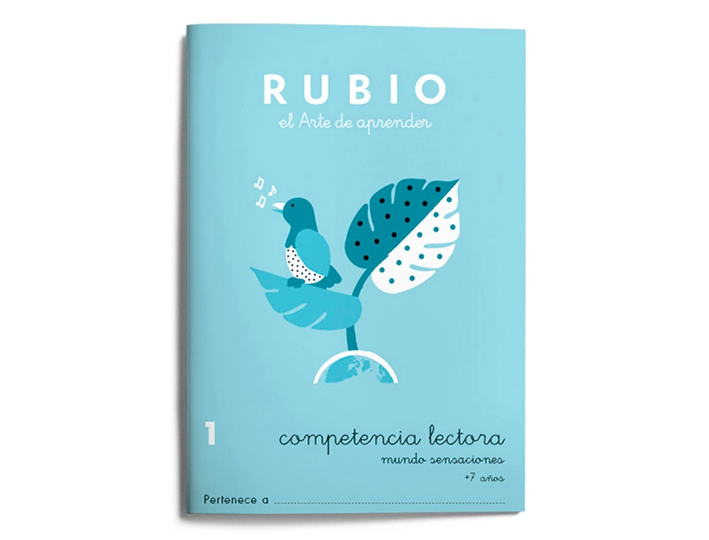 Cuaderno rubio competencia lectora 1 mundo sensaciones
