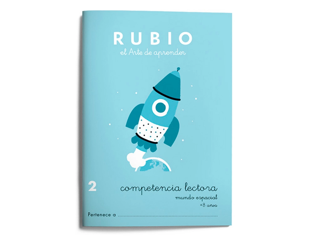 Cuaderno rubio competencia lectora 2 mundo espacial