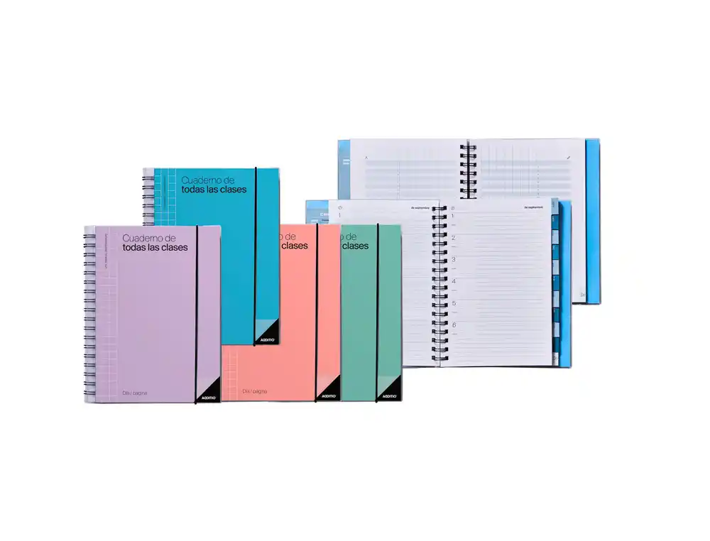 Cuaderno de Todas las Clases Dp Additio Planificacion Dia Pagina Evaluacion Continua