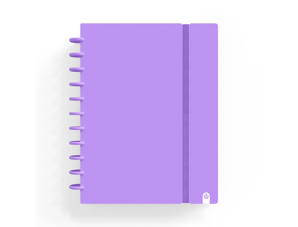 Cuaderno Carchivo Ingeniox Foam A5 80h Cuadricula Violeta
