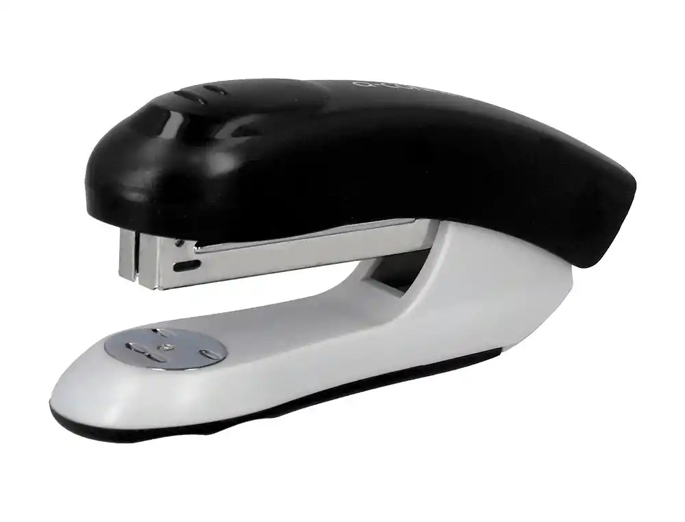 Grapadora Q-Connect kf14204 Plastico Abs Negra Capacidad 20 Hojas