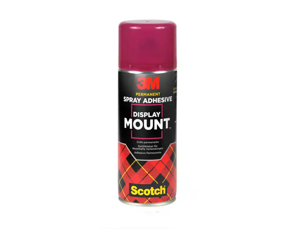 Pegamento 3M Spray Display Mount Adhesivo Permanente Bote de 400 ml