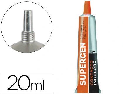 Pegamento Supergen Contacto Incoloro 20 ml Unidad