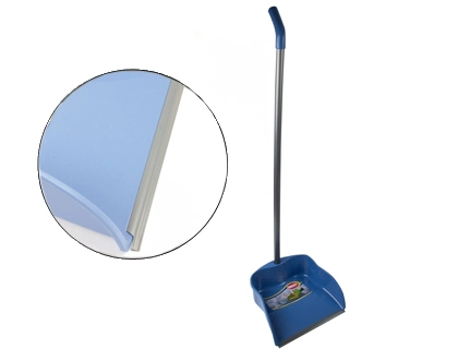 Recogedor con Perfil de Goma 23 cm con Palo