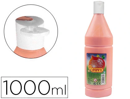 Tempera Liquida Jovi Escolar 1000 ml Carne