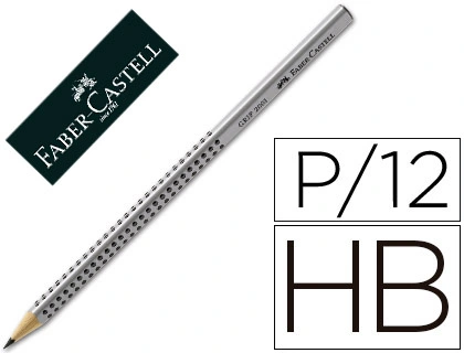 Lapices de Grafito Faber Grip 2001 HB Unidad