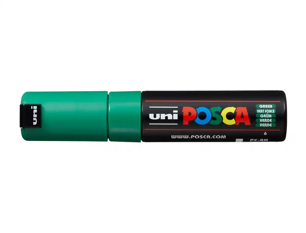 Rotulador Uni Posca PC-8k Verde